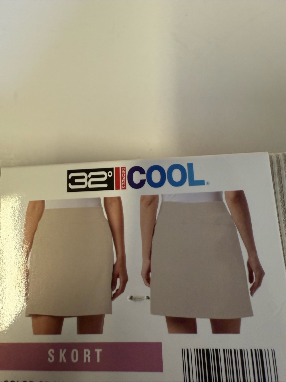 32° Degrees COOL Women’s Gray pull on Skort size XXL NWT